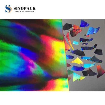Autocollant d'étiquette d'hologramme de sécurité
